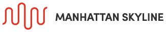 Manhattan Skyline RGB 971x188