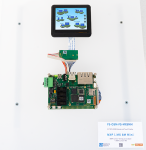 OSM touch demo with NXP i.MX 8M Mini