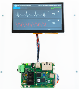 LVGL Medical dmeo with NXP i.MX 93